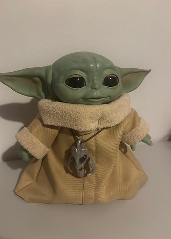  Pastel Gri Bebek Yoda Figürü