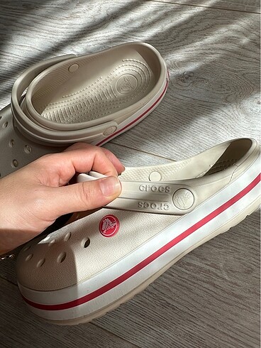 37 Beden camel Renk Crocs Crocband Terlik