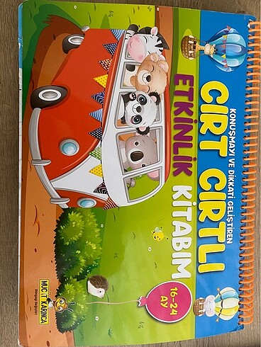 Cırt Cırtlı Etkinlik Kitabım