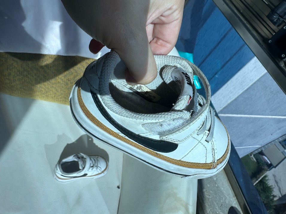 Beyaz Nike Çocuk Spor Ayakkabı - Görsel 5