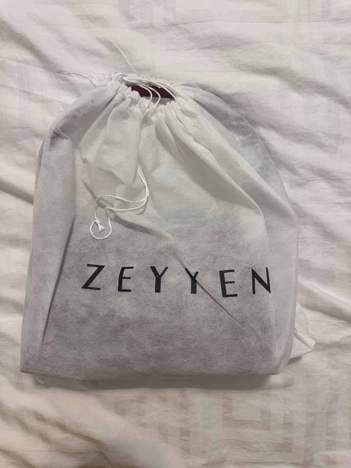 Zeyyen Bordo Parlak Deri Kadın Çanta - Görsel 2