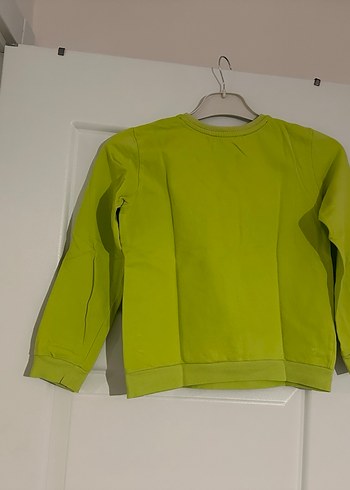Sarı Baskılı Erkek Çocuk Sweatshirt - Görsel 2