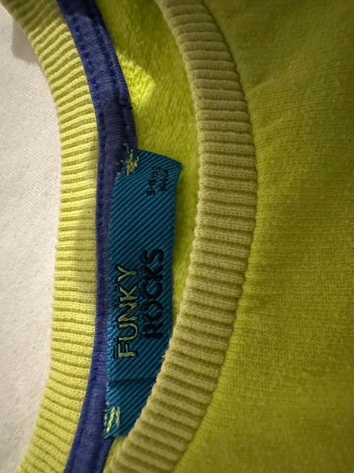 Sarı Baskılı Erkek Çocuk Sweatshirt - Görsel 3