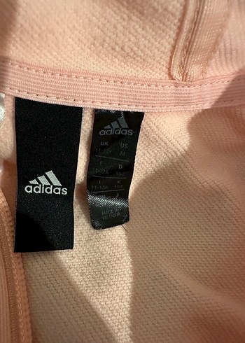 Adidas Kız Eşofman Takımı Fermuarlı Kapüşonlu - Görsel 4