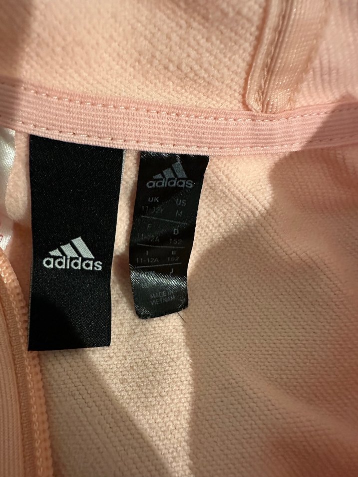 Adidas Kız Eşofman Takımı Fermuarlı Kapüşonlu - Görsel 4