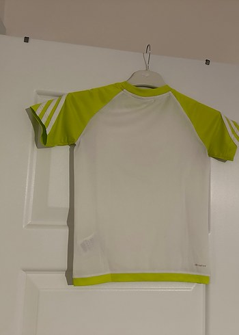 Beyaz-Yeşil Çocuk Tişörtü - Görsel 2