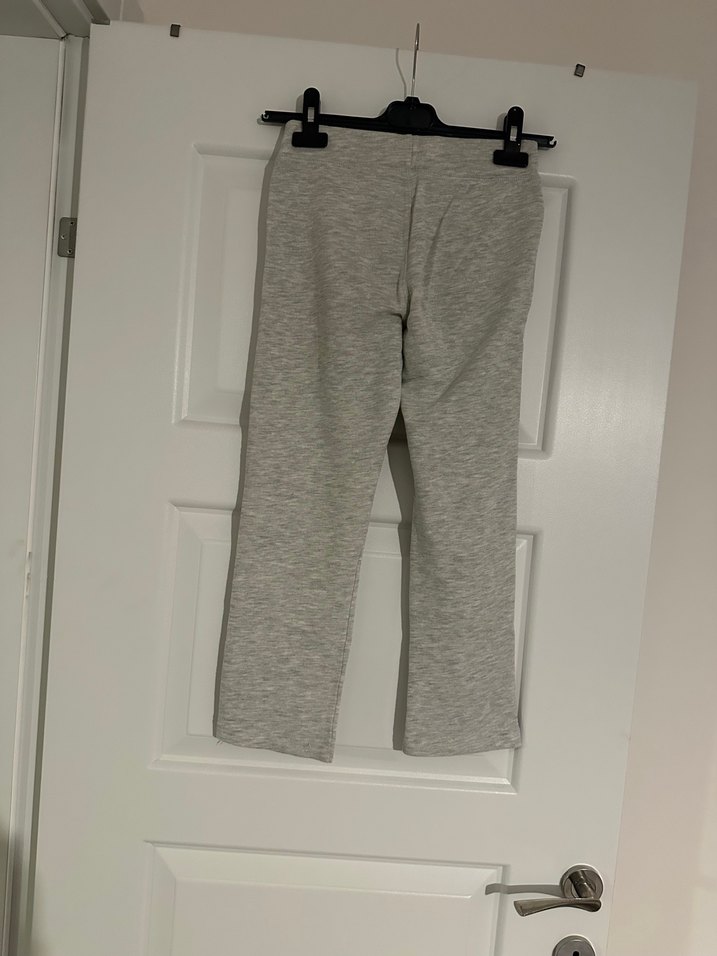 Gri Kız Çocuk Dar Kesim Pantolon - Görsel 2