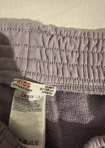 Gri Baskılı kız çocuk Eşofman Altı - Görsel 3