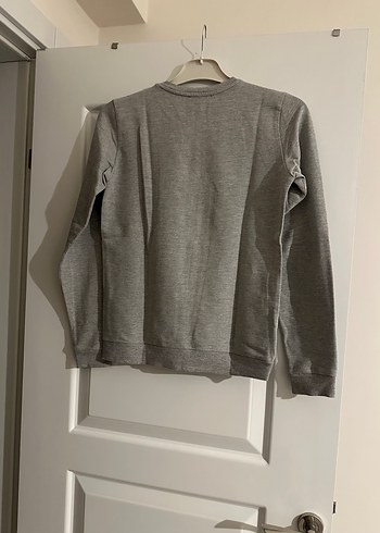 Trendy Gri Erkek  çocuk Sweatshirt - Görsel 2