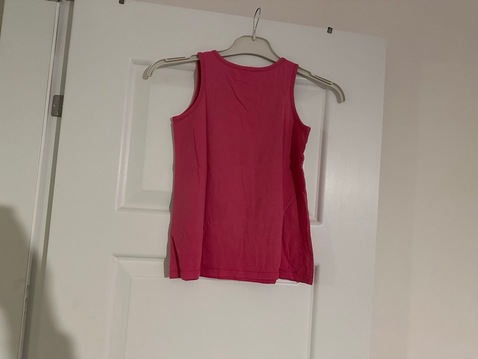 Kız Çocuk Renkli Baskılı Kolsuz Tişört - Görsel 2