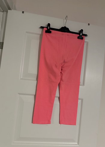 Kız Çocuk Pembe Basic Tayt - Görsel 2