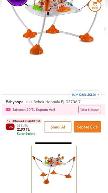 Diğer Hoppala zıpzıp yürüteç