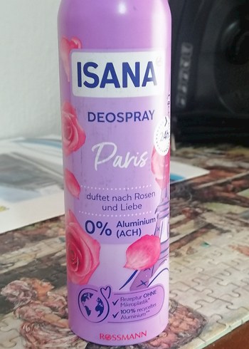 ISANA Paris Kadın Deodorant Sprey 24 Saat - Görsel 3