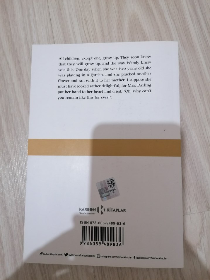 Peter Pan İngilizce kitap - Görsel 3