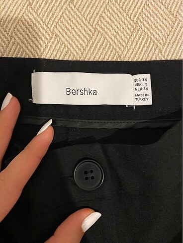 Bershka BERSHKA KUMAŞ PANTOLON