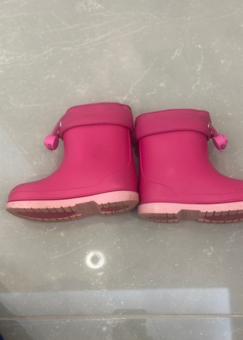24 Beden pembe Renk Pembe Kız Çocuk Lastik Bot