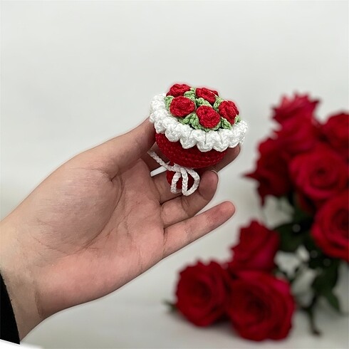 Diğer Buket anahtarlık amigurumi