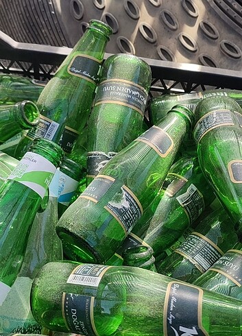 Diğer 100 civarı soda sisesi