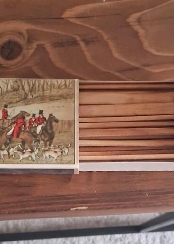 Kahverengi Av Sahnesi Kibrit - Görsel 2