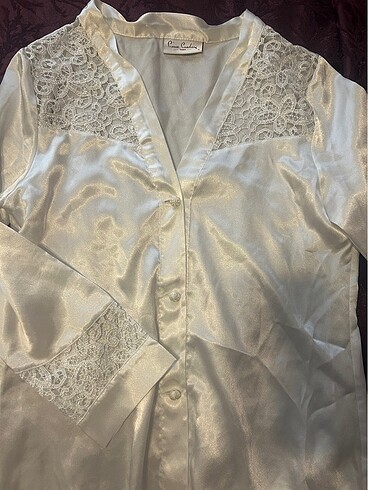 Saten gecelik - Görsel 8