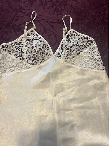 Saten gecelik - Görsel 6