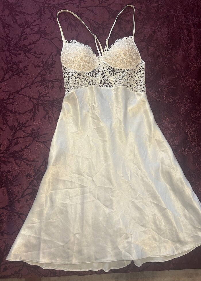 Saten gecelik - Görsel 3