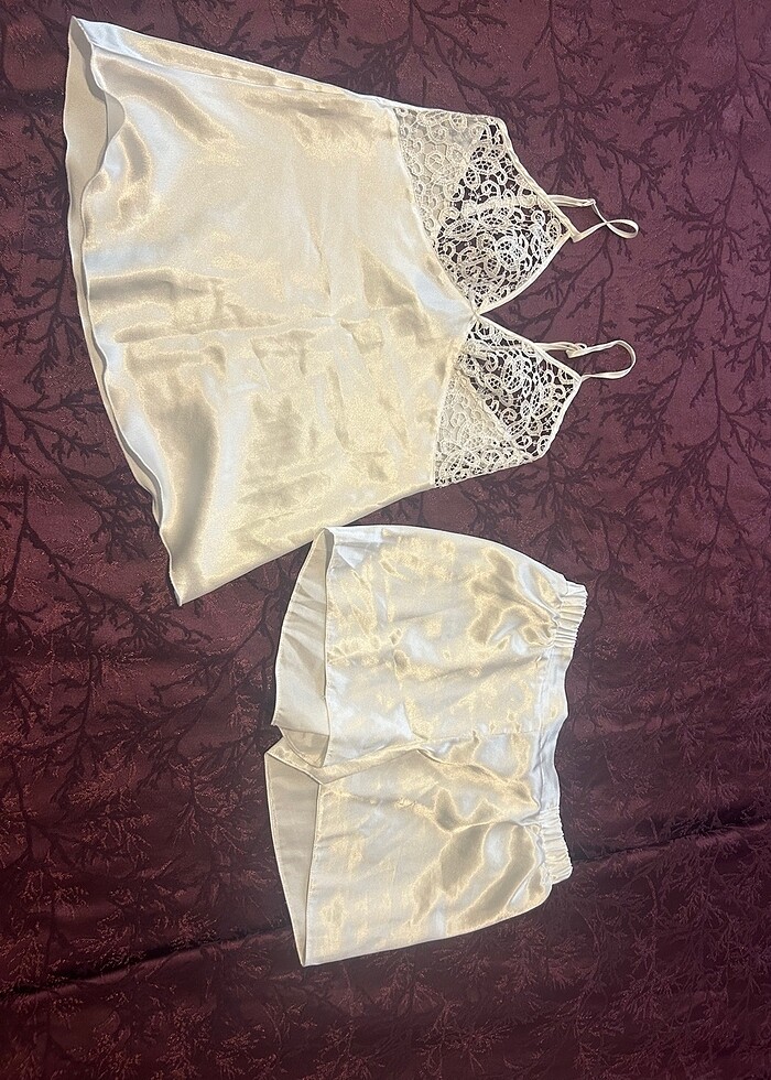 Saten gecelik - Görsel 5