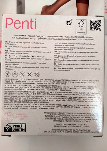 Penti Penti Mini Dizüstü Külotlu Çorap 15 Denye