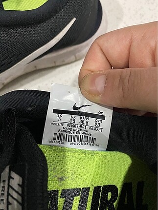 36.5 Beden Sıfırdan farksız orjinal nike