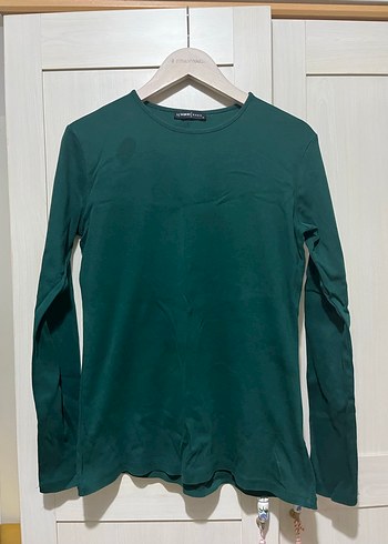 Pamuklu Uzun Kollu Tişört - Görsel 3