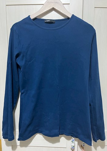 Pamuklu Uzun Kollu Tişört - Görsel 2