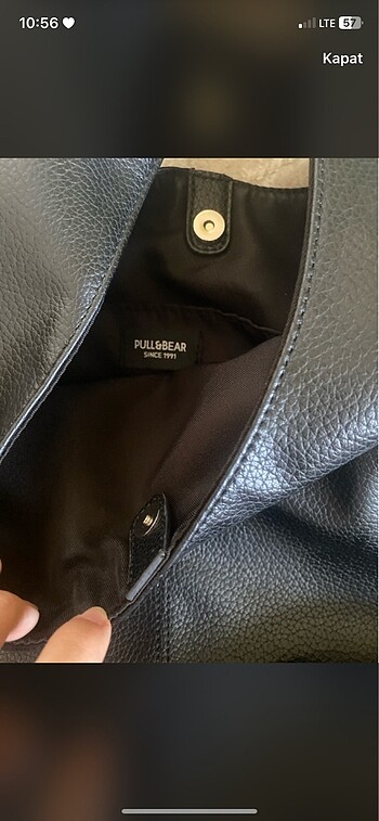  Beden Pull and bear urban tote çanta