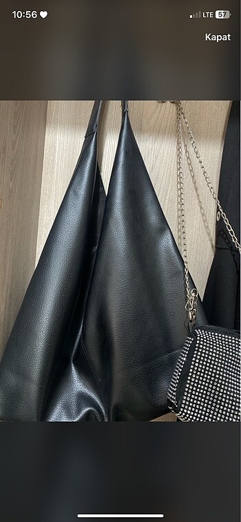 Pull and Bear Pull and bear urban tote çanta