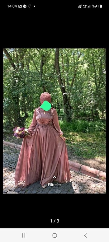Diğer Tesettür abiye elbise