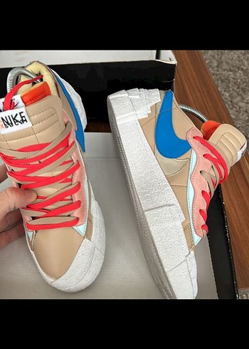 Nike Renkli Desenli Erkek Spor Ayakkabı - Görsel 2