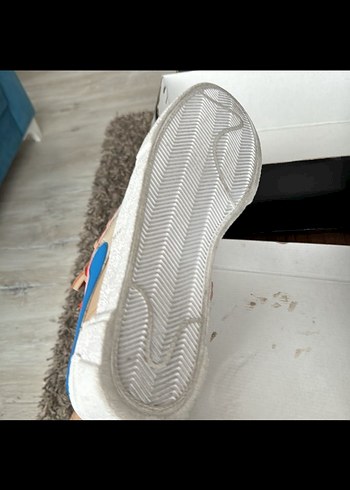 Nike Renkli Desenli Erkek Spor Ayakkabı - Görsel 4