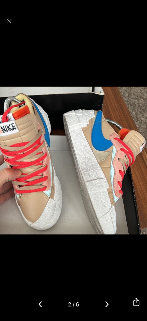 Nike Renkli Desenli Erkek Spor Ayakkabı - Görsel 2