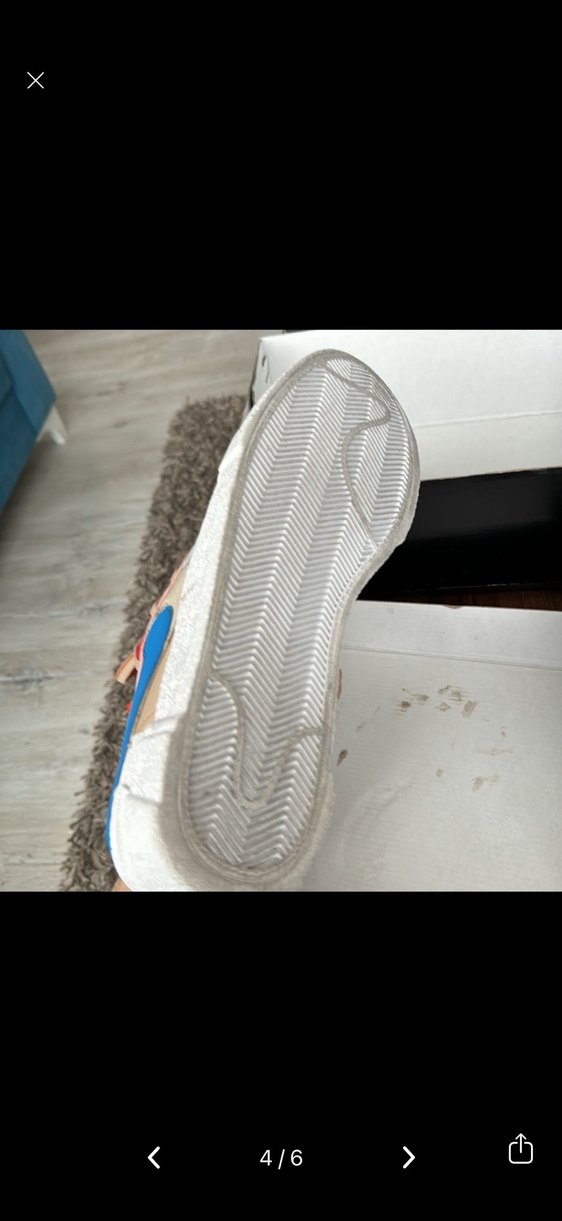 Nike Renkli Desenli Erkek Spor Ayakkabı - Görsel 4