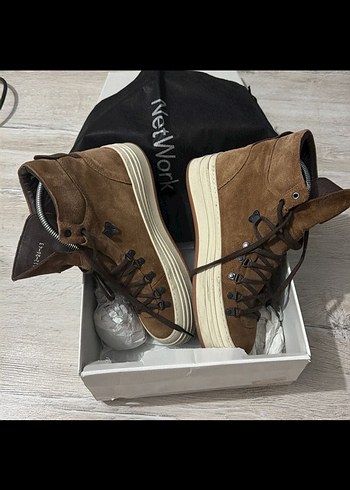 NETWORK Vizon Erkek Deri Bot - Görsel 7