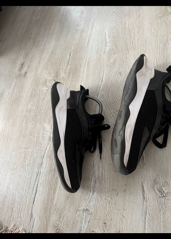 Mocassini siyah klasik/spor ayakkabı - Görsel 2