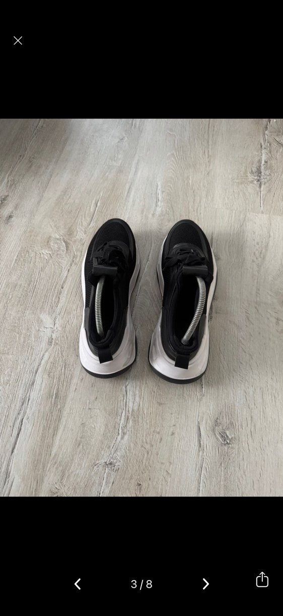 Mocassini siyah klasik/spor ayakkabı - Görsel 3