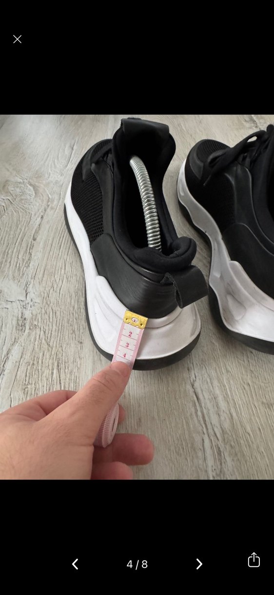 Mocassini siyah klasik/spor ayakkabı - Görsel 4