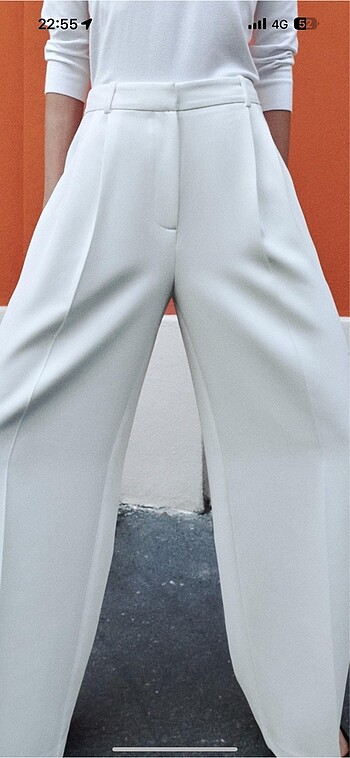 Zara Zara beyaz pantolon