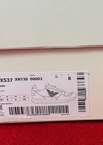 Emporio Armani Orjinal Sıfır Ayakkabı - Görsel 4