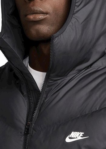 Nike Orjinal Sıfır Kapüşonlu Storm Fit Mont - Görsel 8