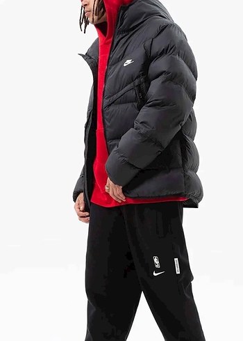 Nike Orjinal Sıfır Kapüşonlu Storm Fit Mont - Görsel 4