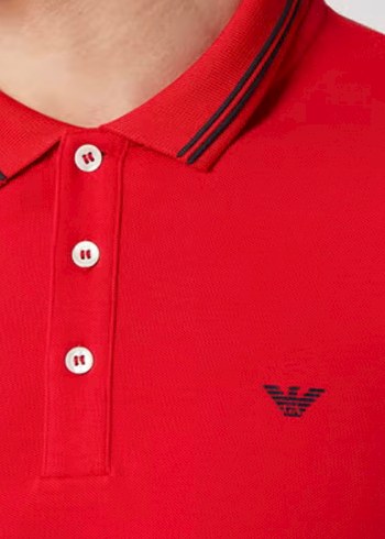 Emporio Armani Orjinal Sıfır Polo Yaka Tişört - Görsel 3