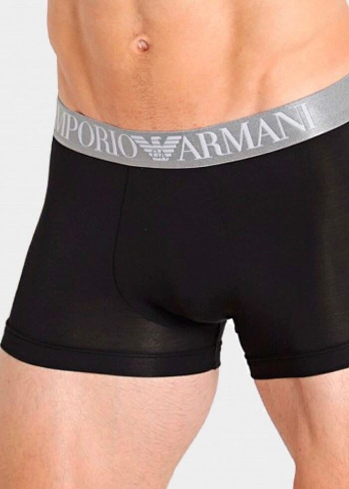 Emporio Armani Orjinal Sıfır Modal Boxer - Görsel 5