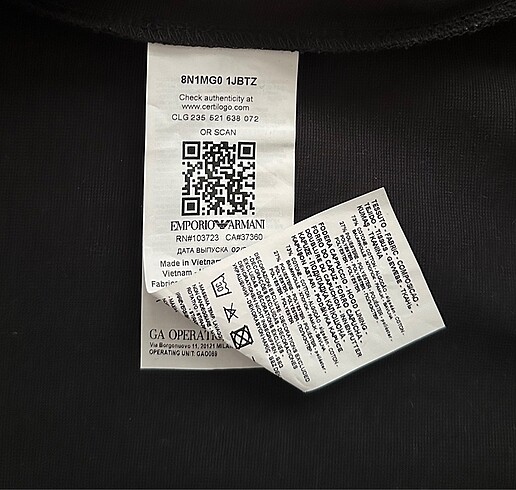 Emporio Armani Orjinal Sıfır Sweatshirt - Görsel 3