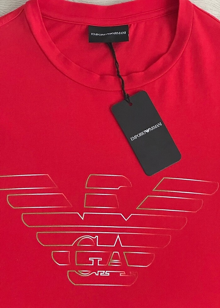 Emporio Armani Orjinal Sıfır Tişört - Görsel 3